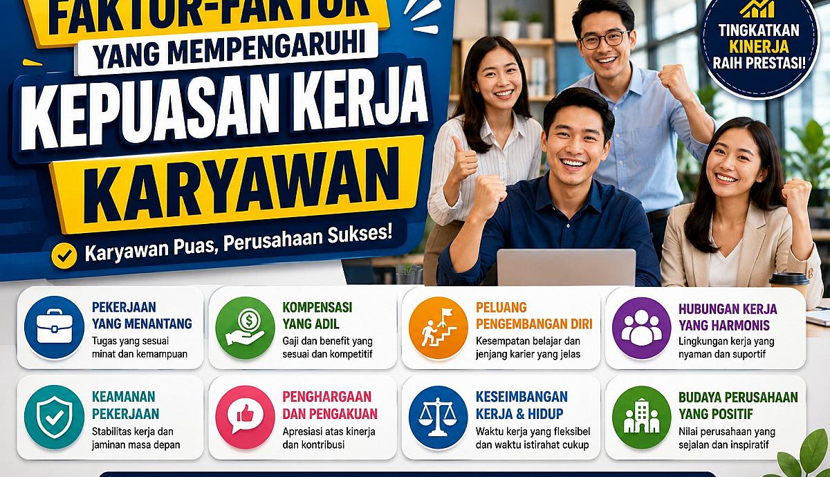 Faktor-Faktor yang Mempengaruhi Kepuasan Kerja Karyawan
