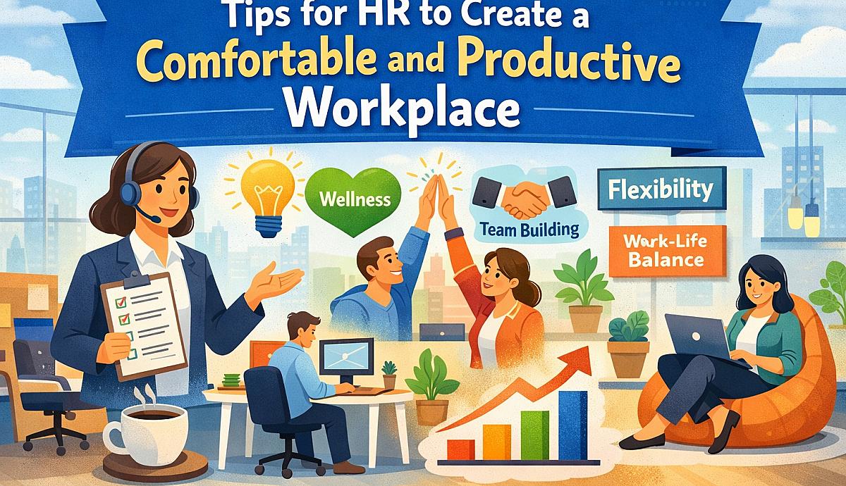Tips for HR to Create a Comfortable and Productive Workplace