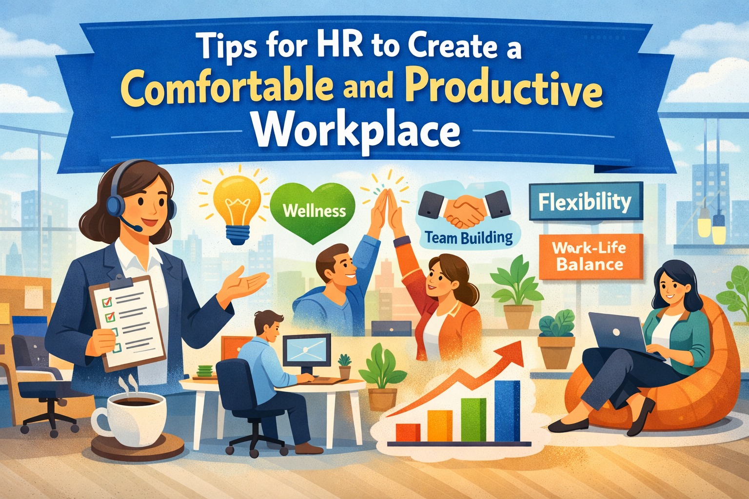 Tips for HR to Create a Comfortable and Productive Workplace