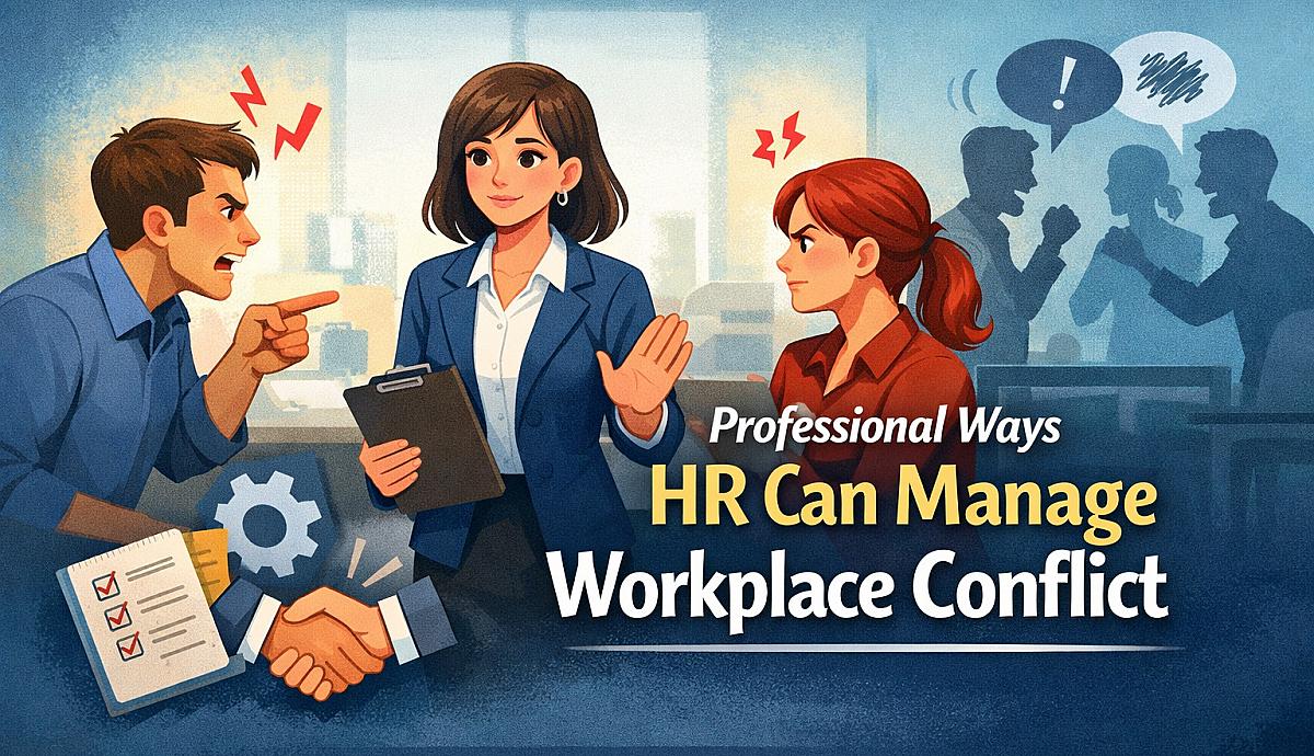 Professional Ways HR Can Manage Workplace Conflict