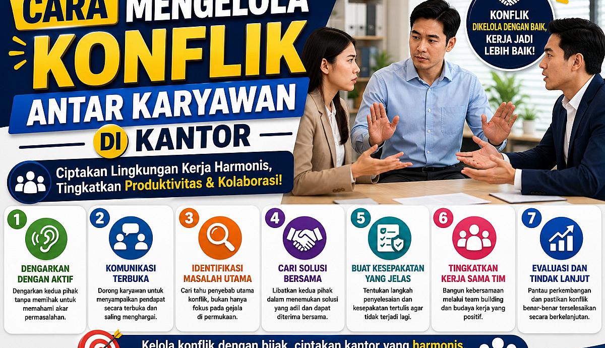 Cara Mengelola Konflik Antar Karyawan di Kantor