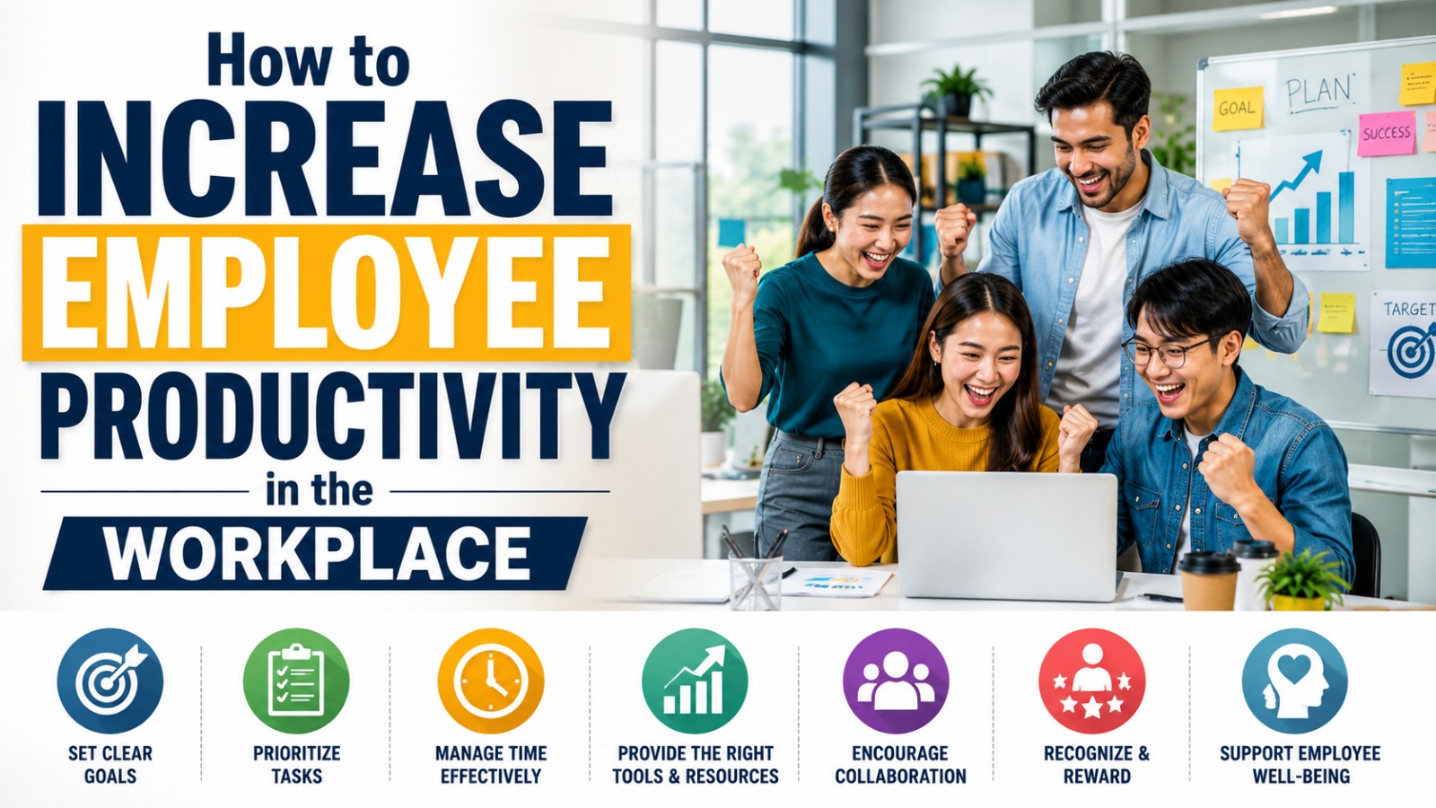 How to Increase Employee Productivity in the Workplace