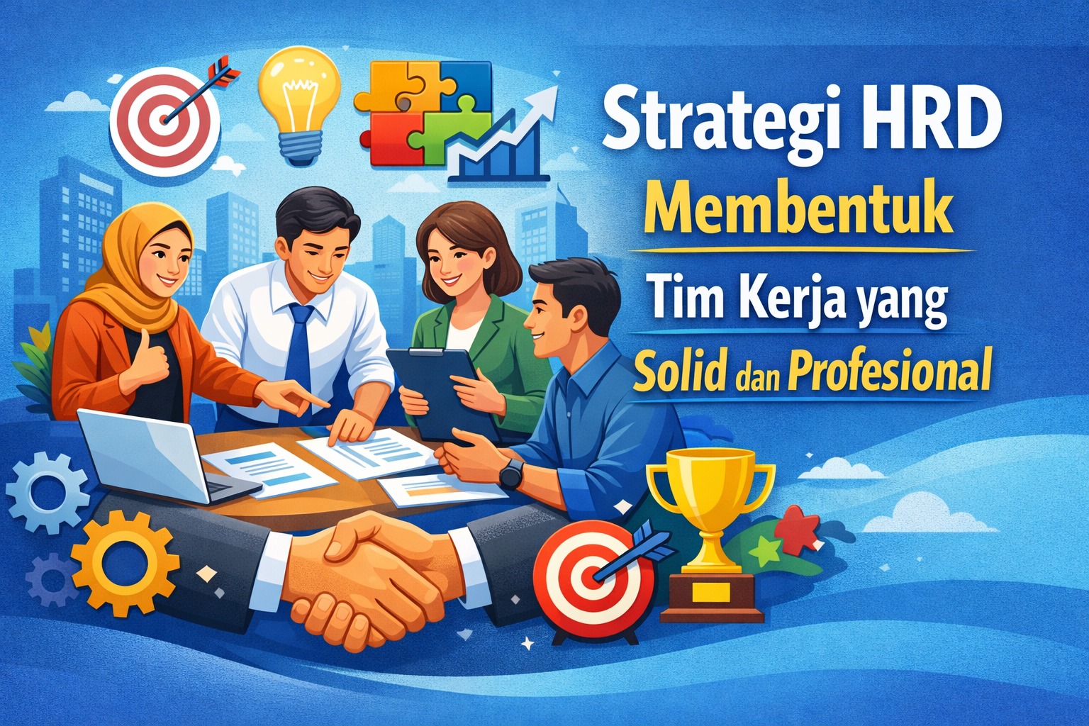 Strategi HRD Membentuk Tim Kerja yang Solid dan Profesional