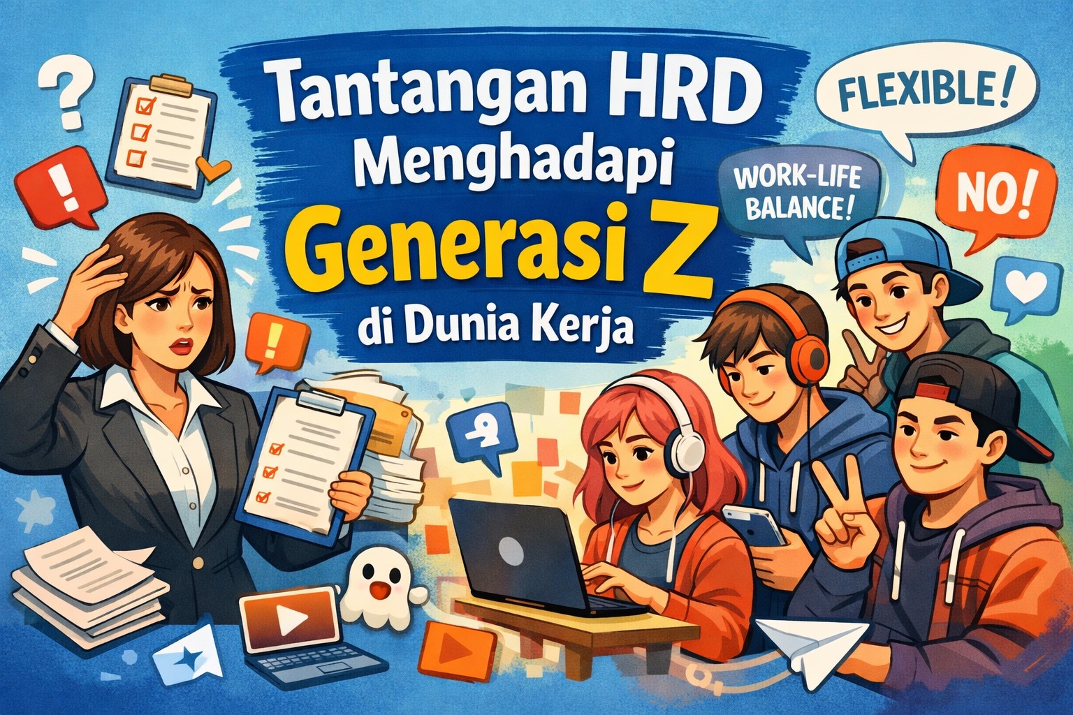 Tantangan HRD Menghadapi Generasi Z di Dunia Kerja