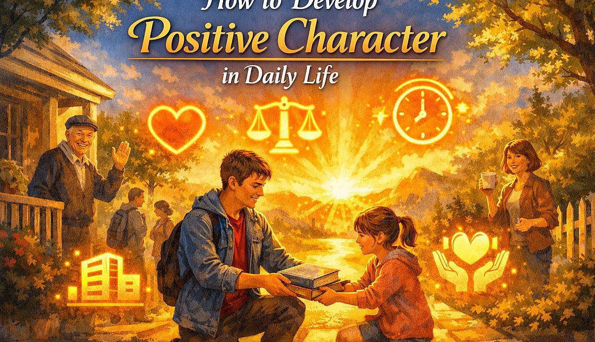 How to Develop Positive Character in Daily Life