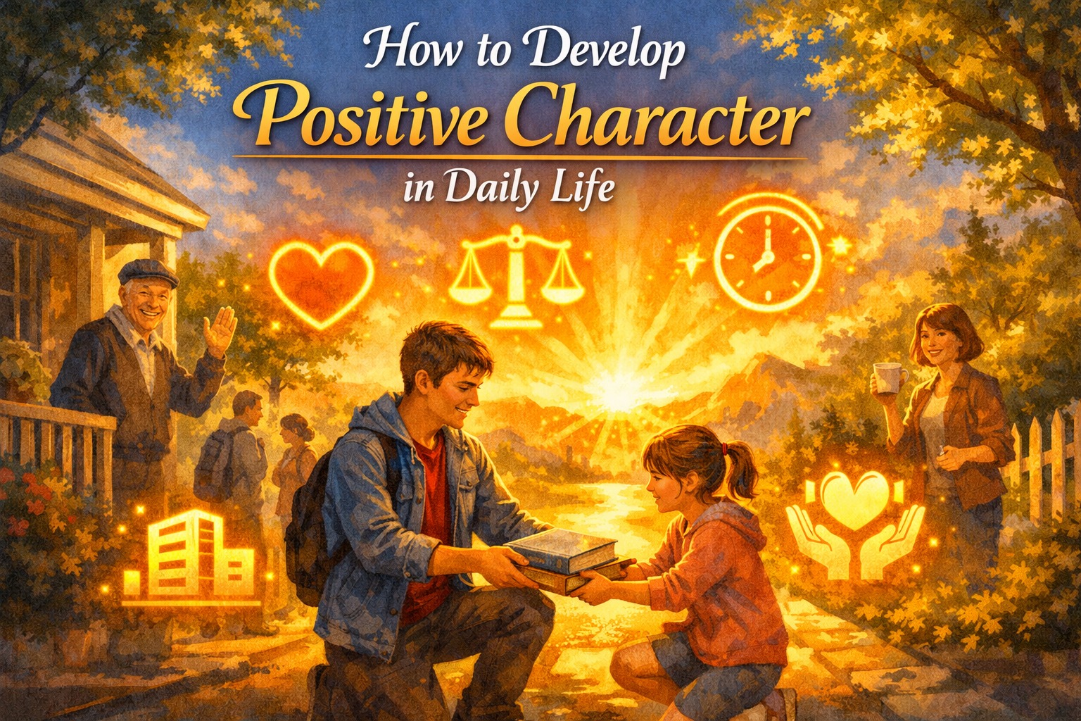 How to Develop Positive Character in Daily Life