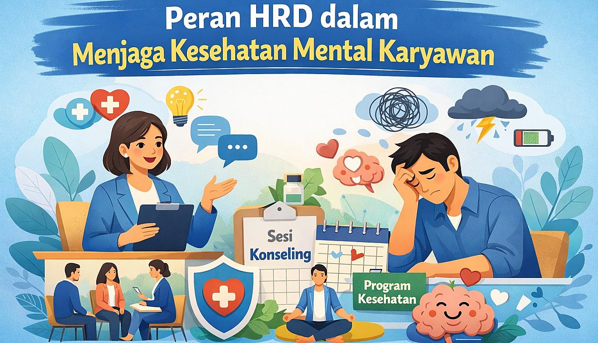 Peran HRD dalam Menjaga Kesehatan Mental Karyawan