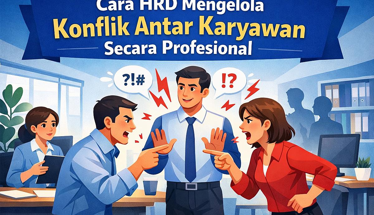 Cara HRD Mengelola Konflik Antar Karyawan Secara Profesional
