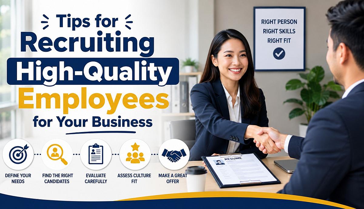 Tips for Recruiting High-Quality Employees for Your Business