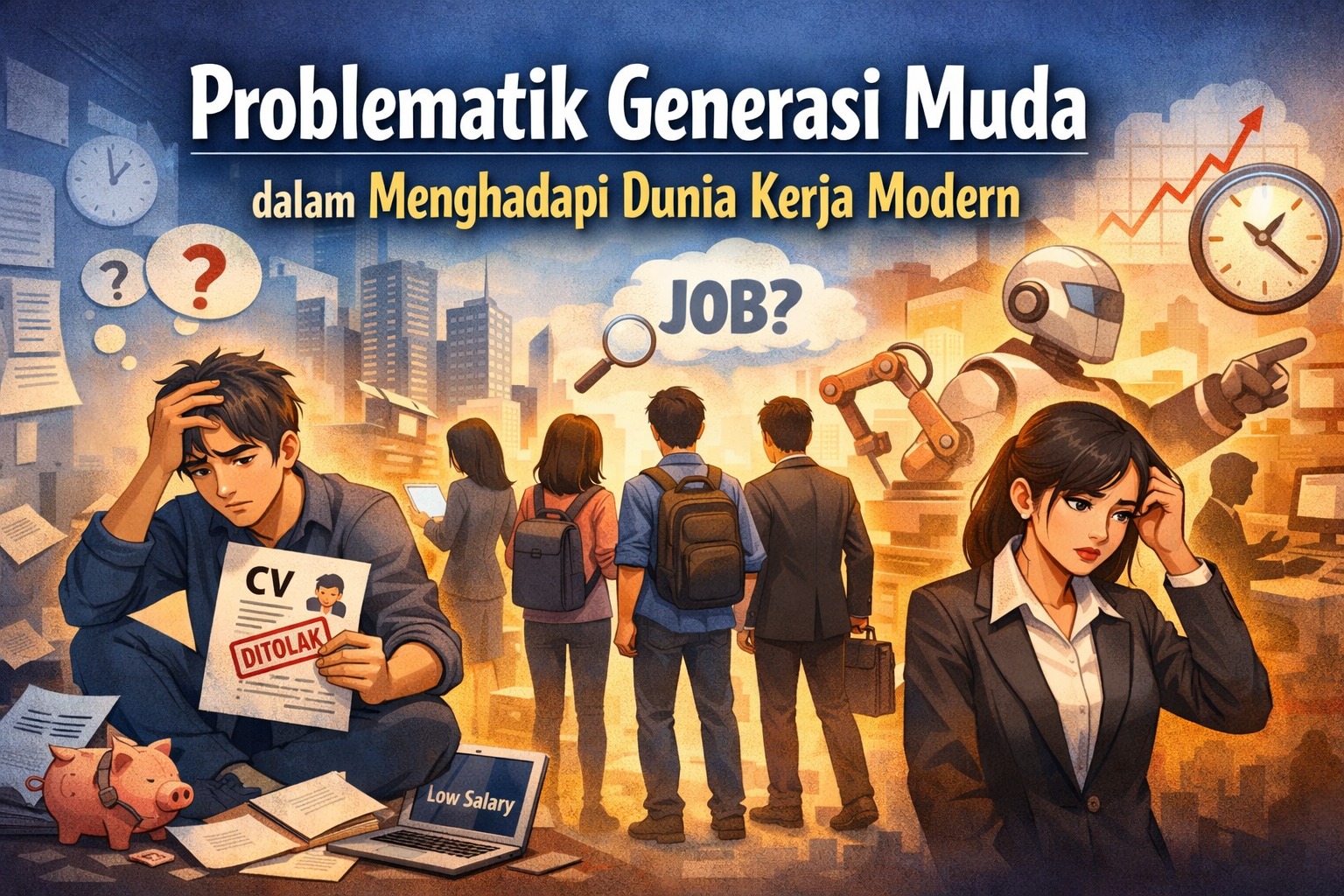 Problematik Generasi Muda dalam Menghadapi Dunia Kerja Modern