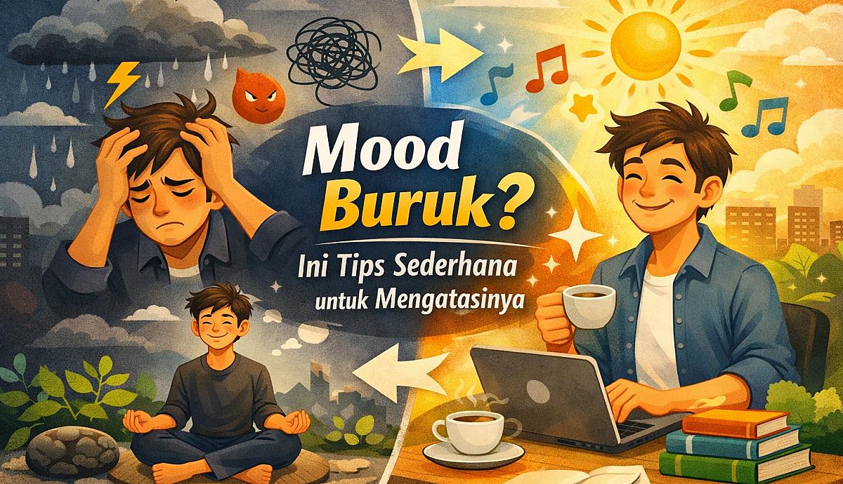 Mood Buruk? Ini Tips Sederhana untuk Mengatasinya