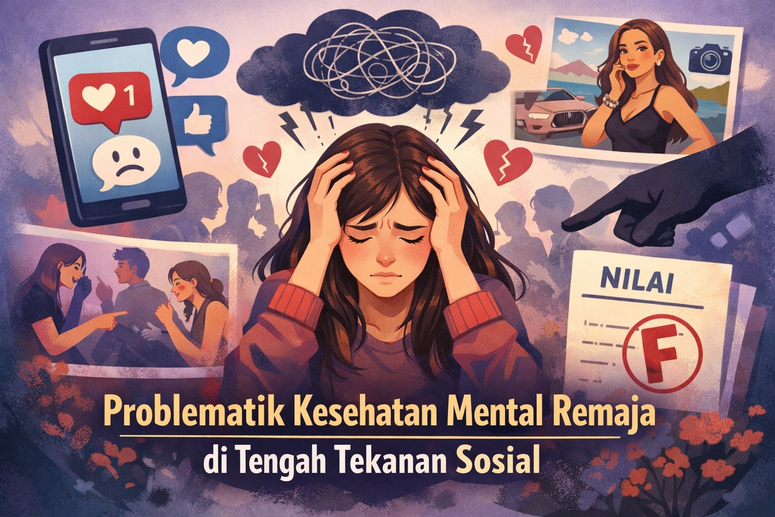 Problematik Kesehatan Mental Remaja di Tengah Tekanan Sosial