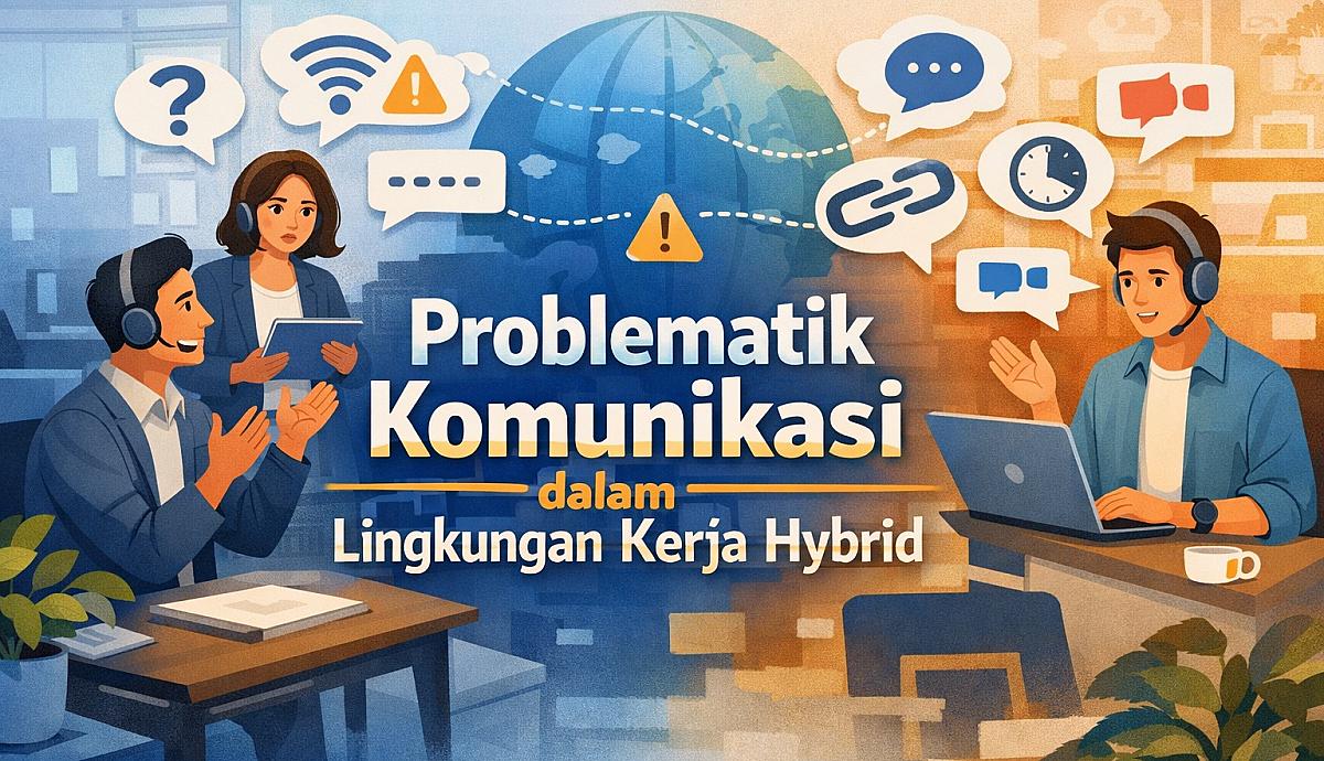 Problematik Komunikasi dalam Lingkungan Kerja Hybrid