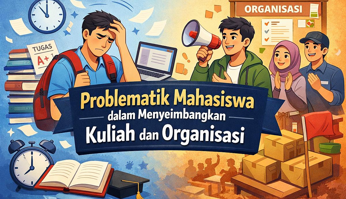 Problematik Mahasiswa dalam Menyeimbangkan Kuliah dan Organisasi