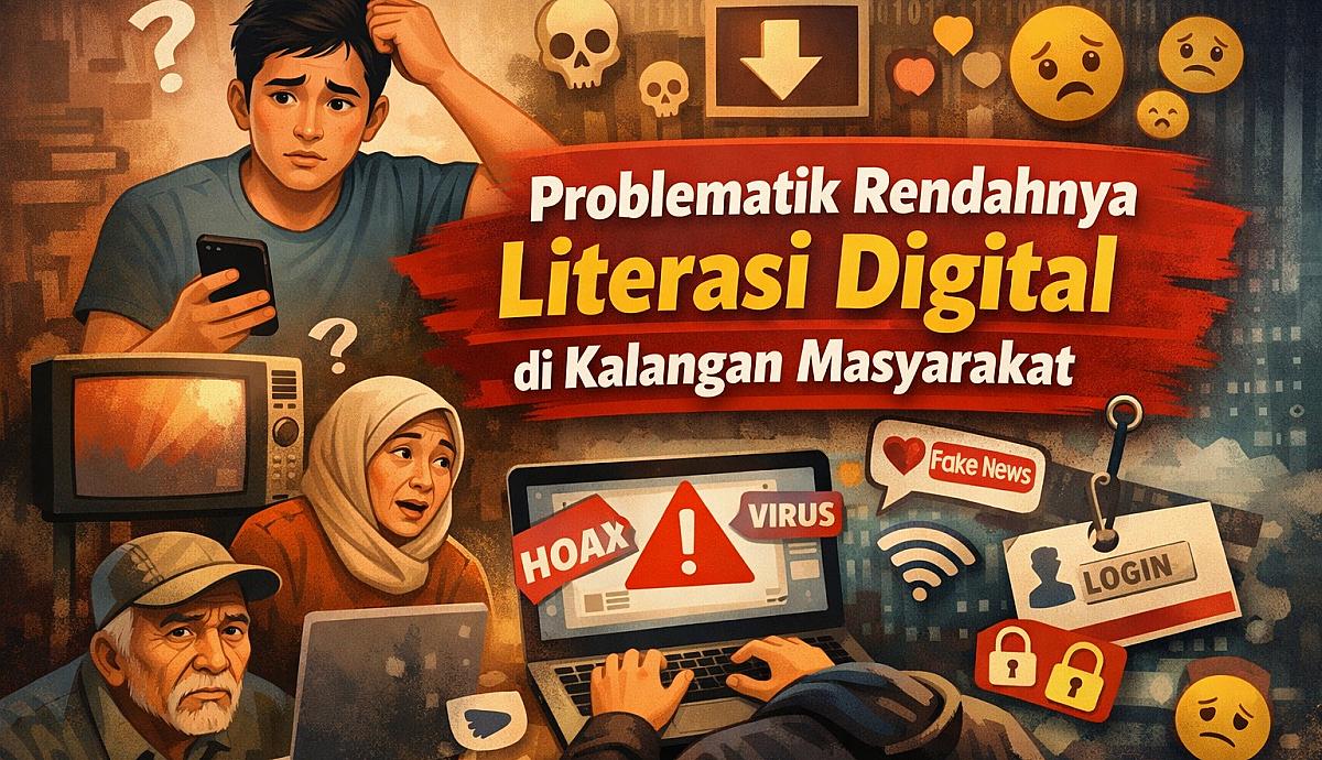 Problematik Rendahnya Literasi Digital di Kalangan Masyarakat