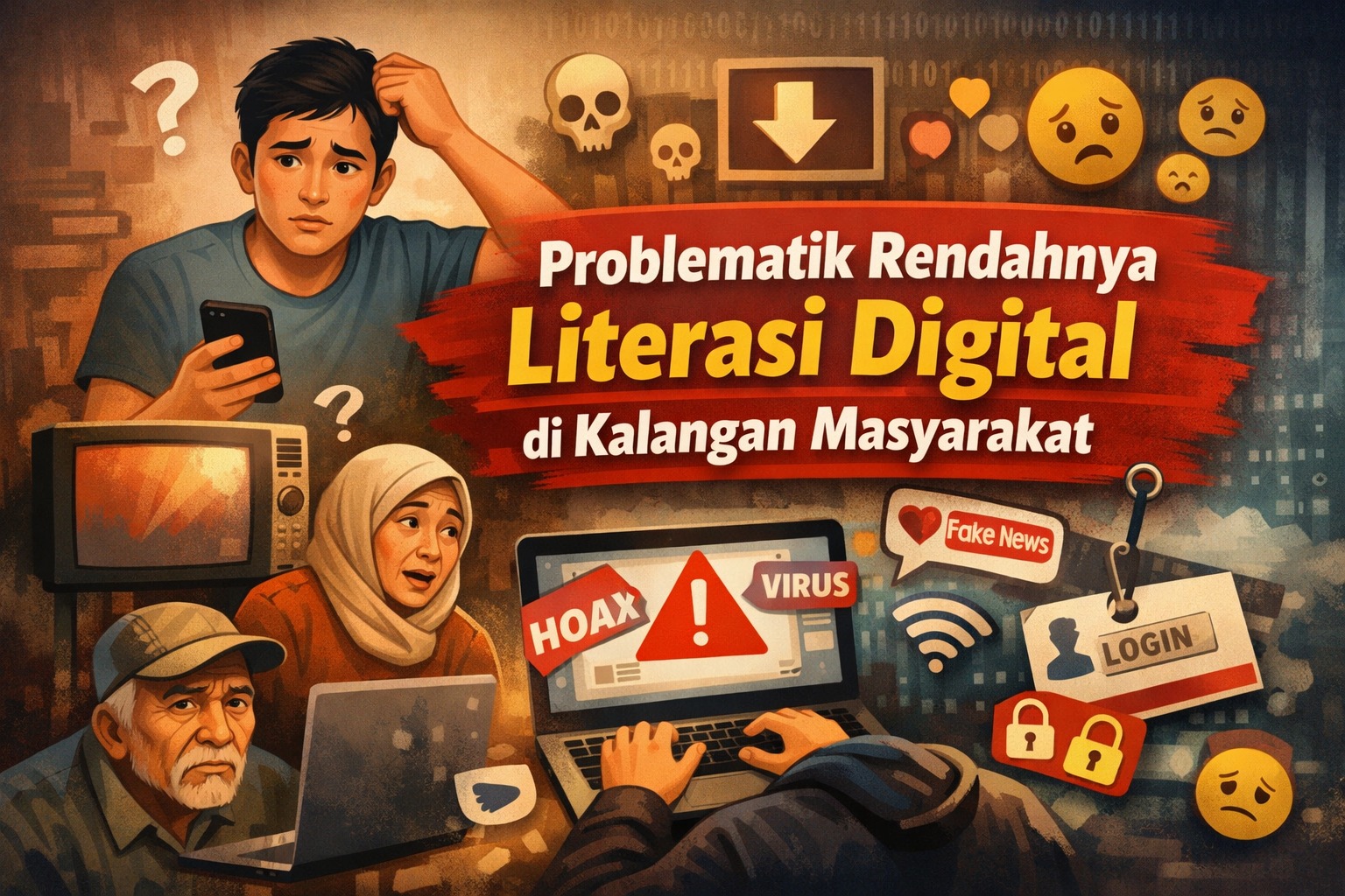 Problematik Rendahnya Literasi Digital di Kalangan Masyarakat