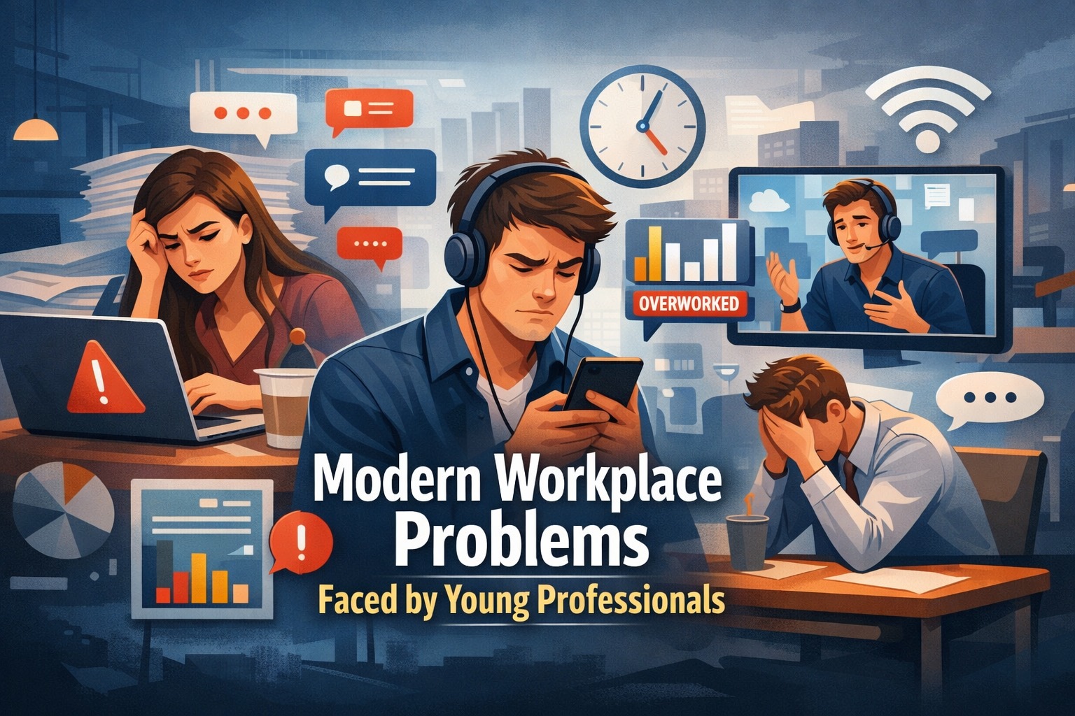 Modern Workplace Problems Faced by Young Professionals