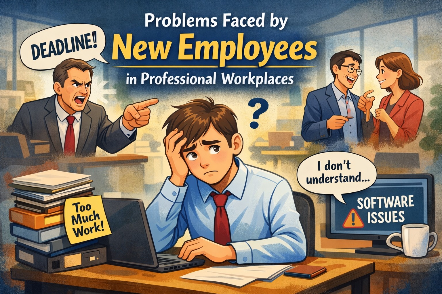 Problems Faced by New Employees in Professional Workplaces