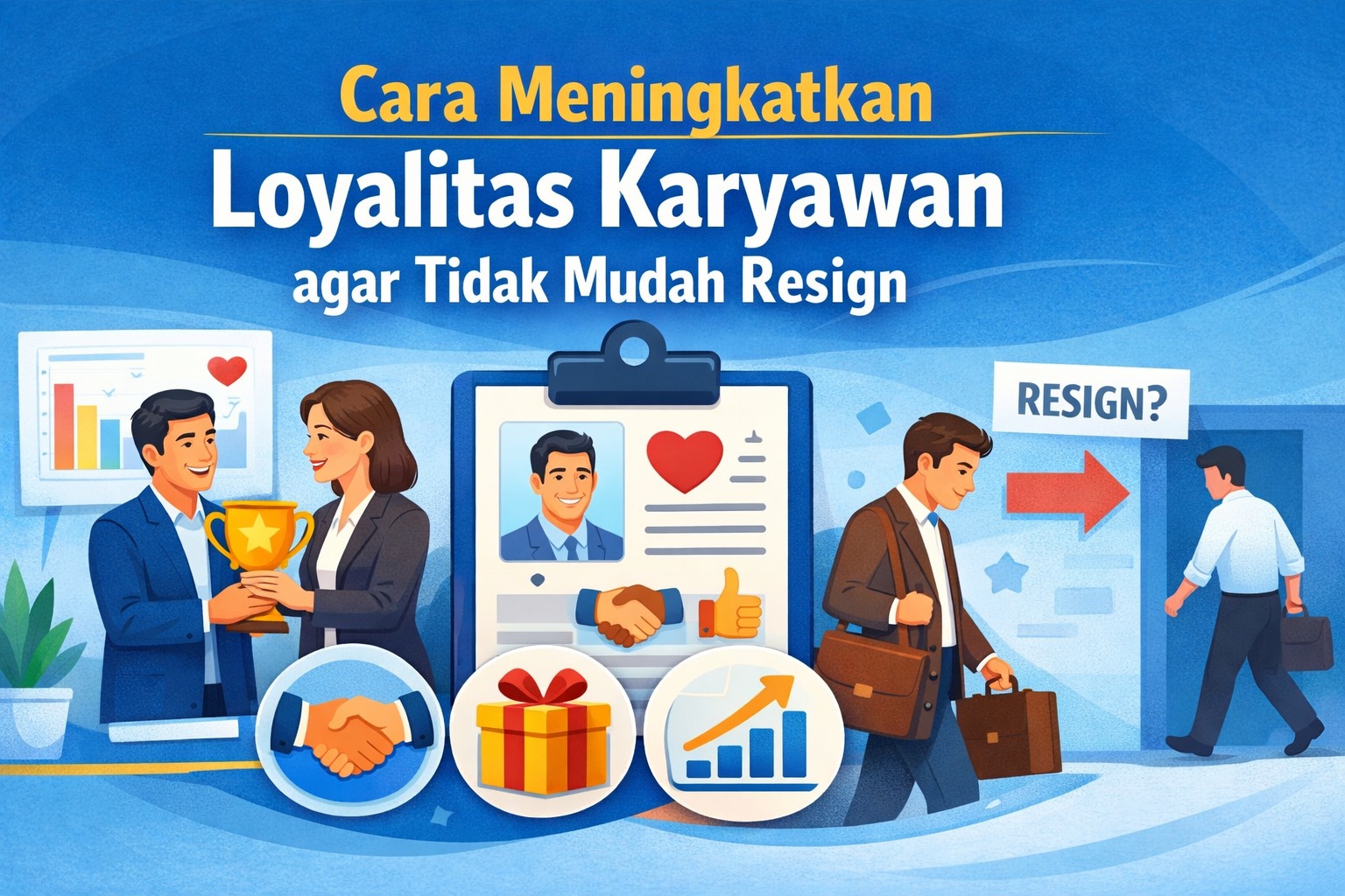 Cara Meningkatkan Loyalitas Karyawan agar Tidak Mudah Resign