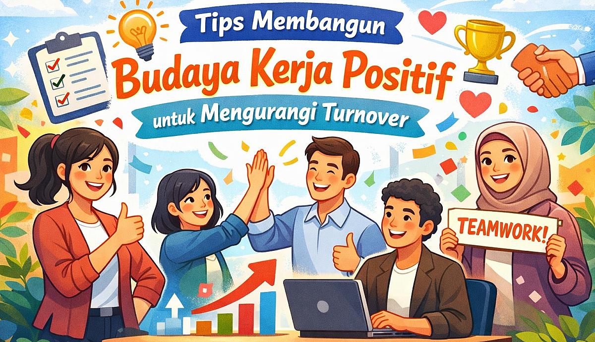 Tips Membangun Budaya Kerja Positif untuk Mengurangi Turnover
