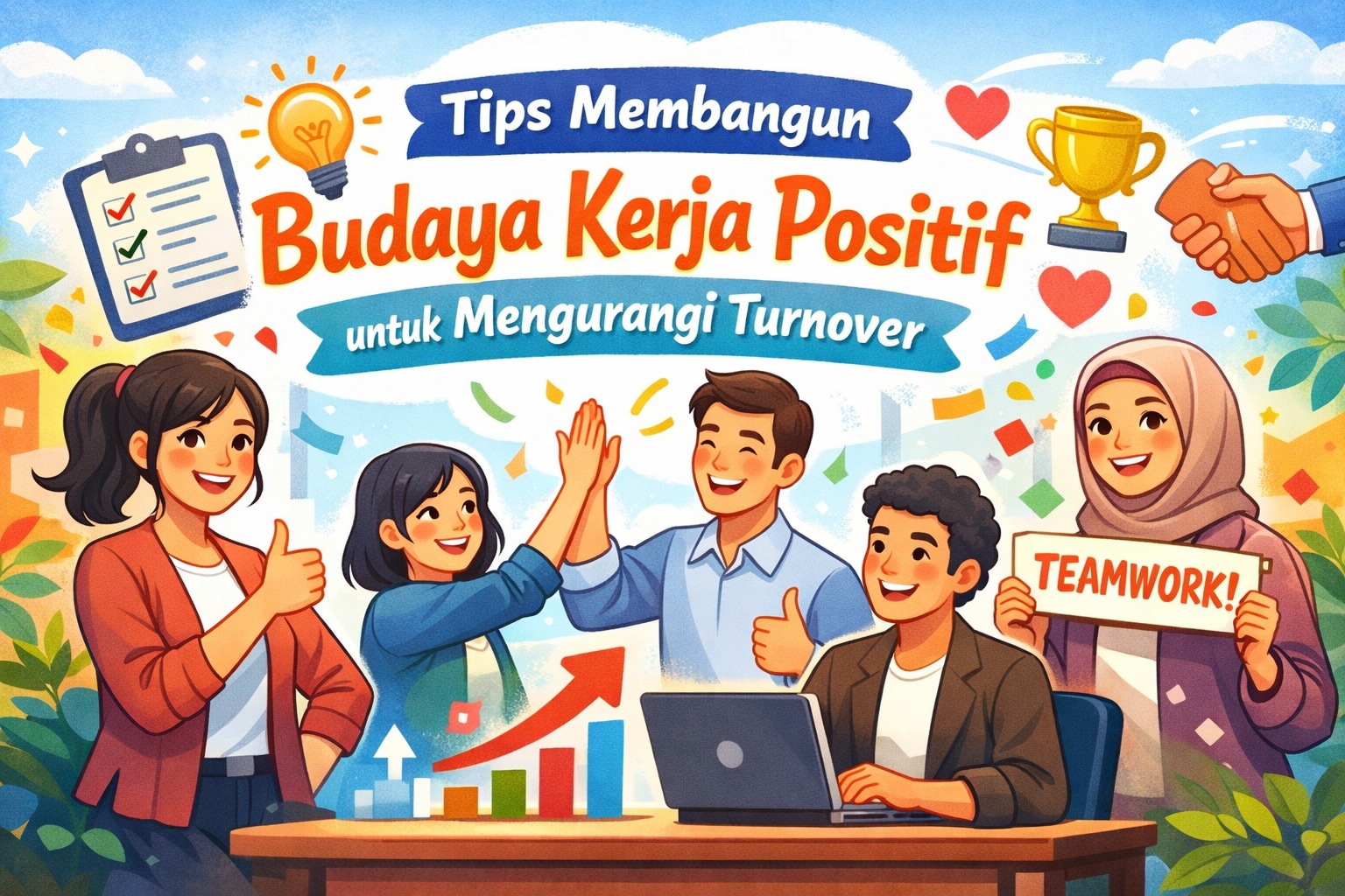 Tips Membangun Budaya Kerja Positif untuk Mengurangi Turnover