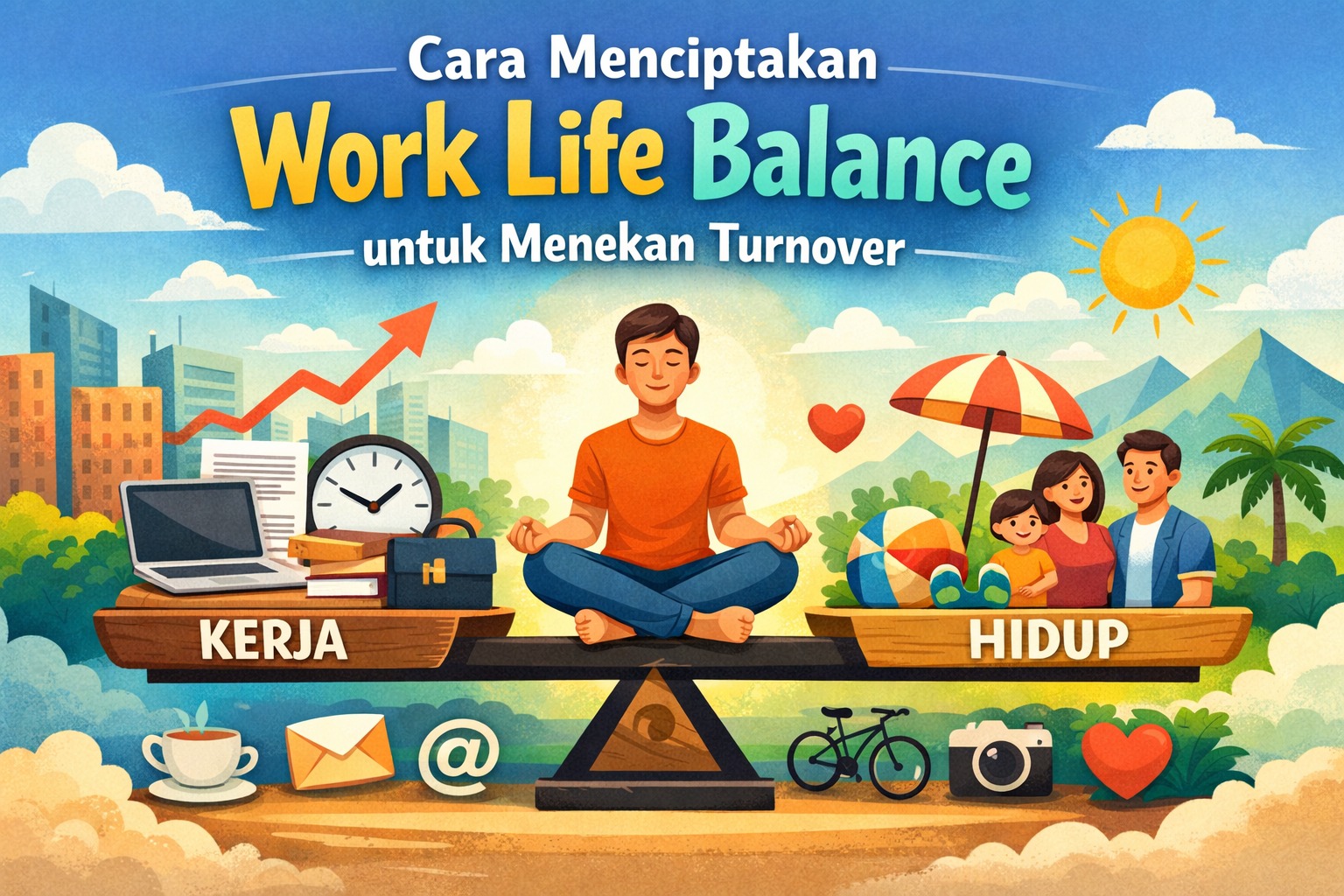 Cara Menciptakan Work Life Balance untuk Menekan Turnover