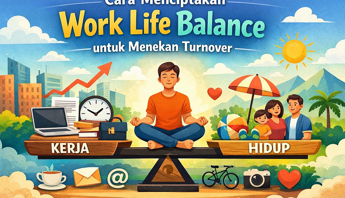 Cara Menciptakan Work Life Balance untuk Menekan Turnover