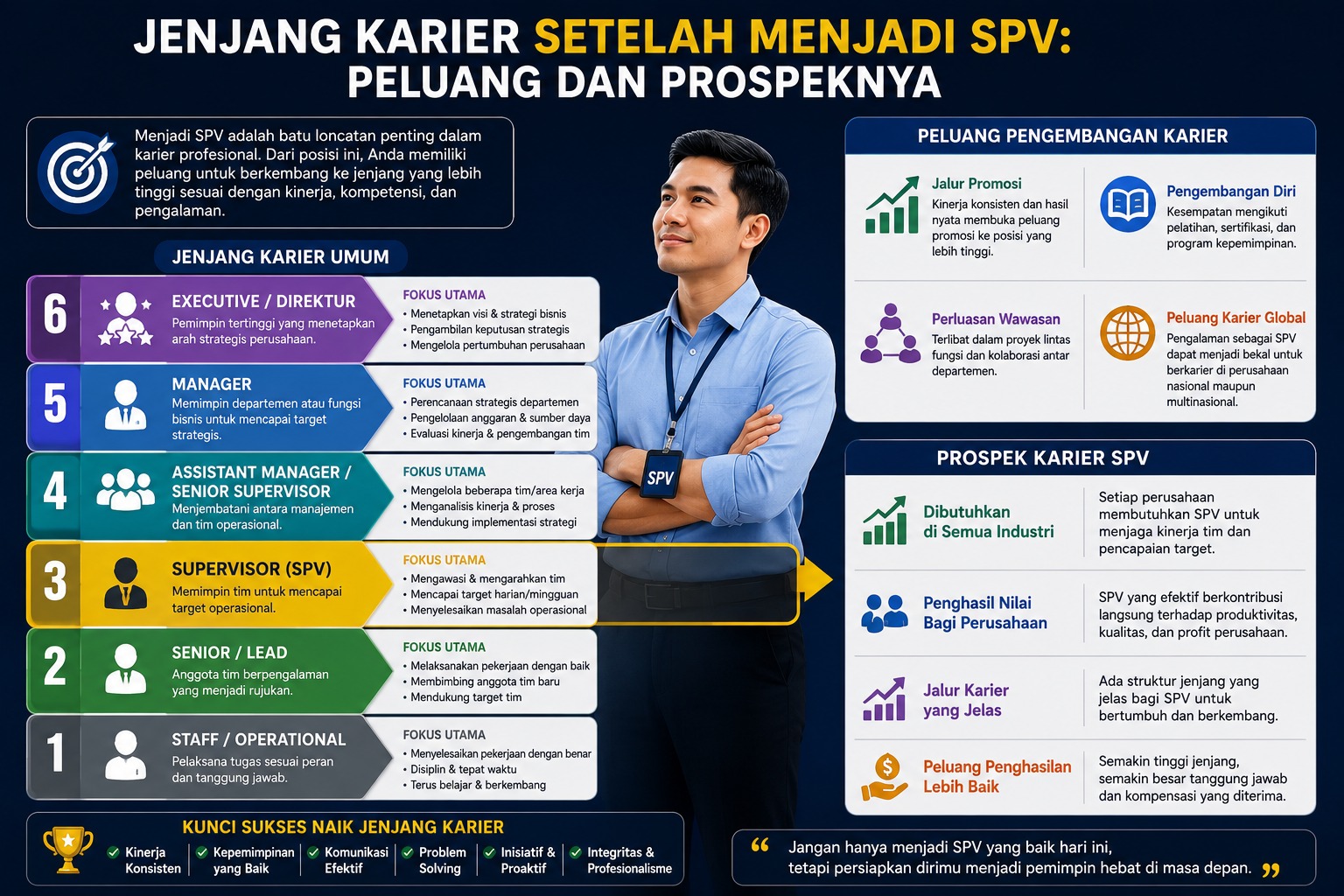 Jenjang Karier Setelah Menjadi SPV Peluang dan Prospeknya