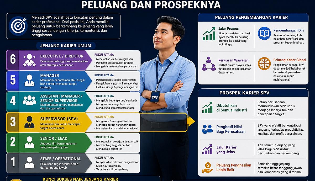 Jenjang Karier Setelah Menjadi SPV Peluang dan Prospeknya