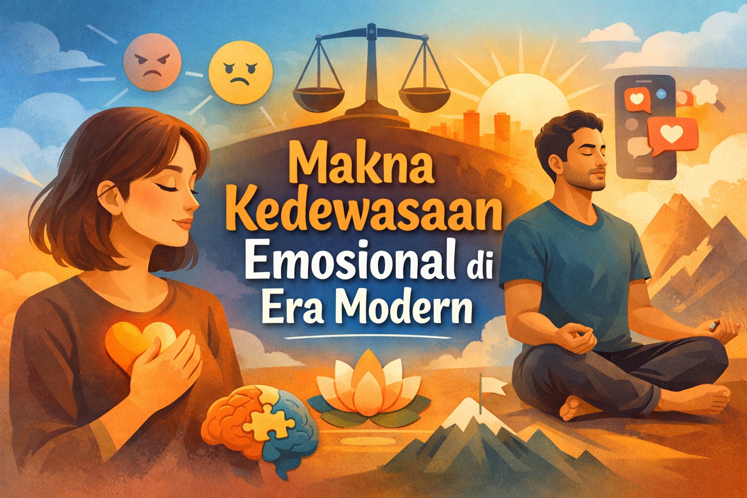 Makna Kedewasaan Emosional di Era Modern