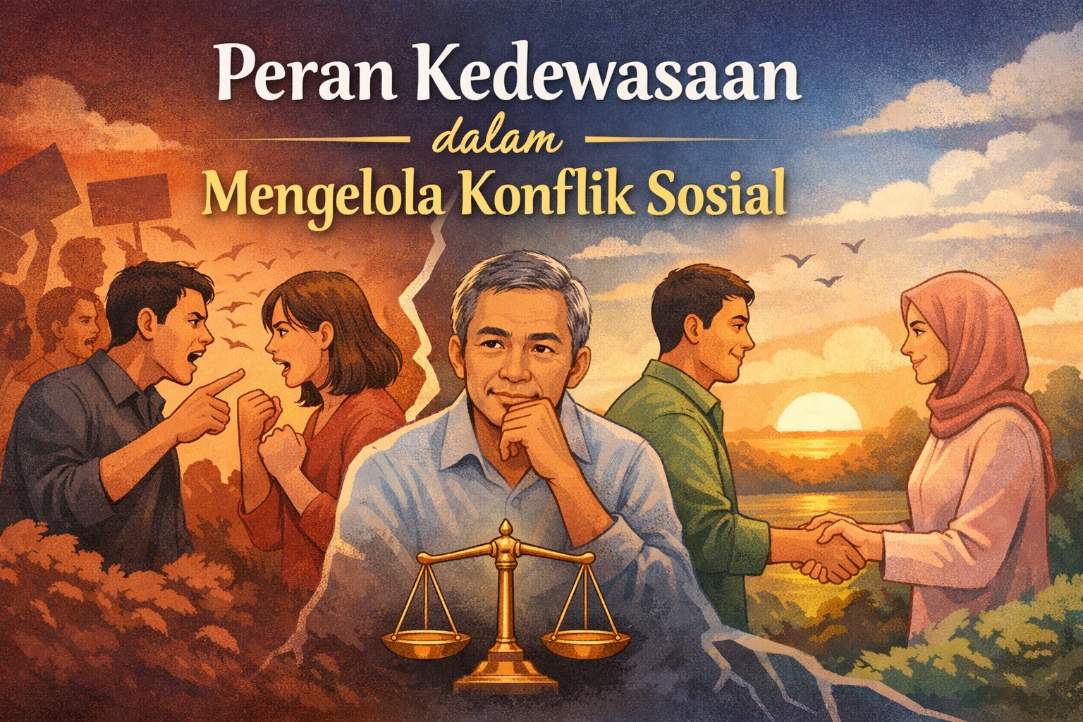 Peran Kedewasaan dalam Mengelola Konflik Sosial