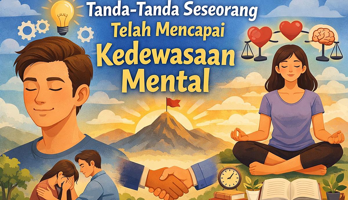 Tanda-Tanda Seseorang Telah Mencapai Kedewasaan Mental