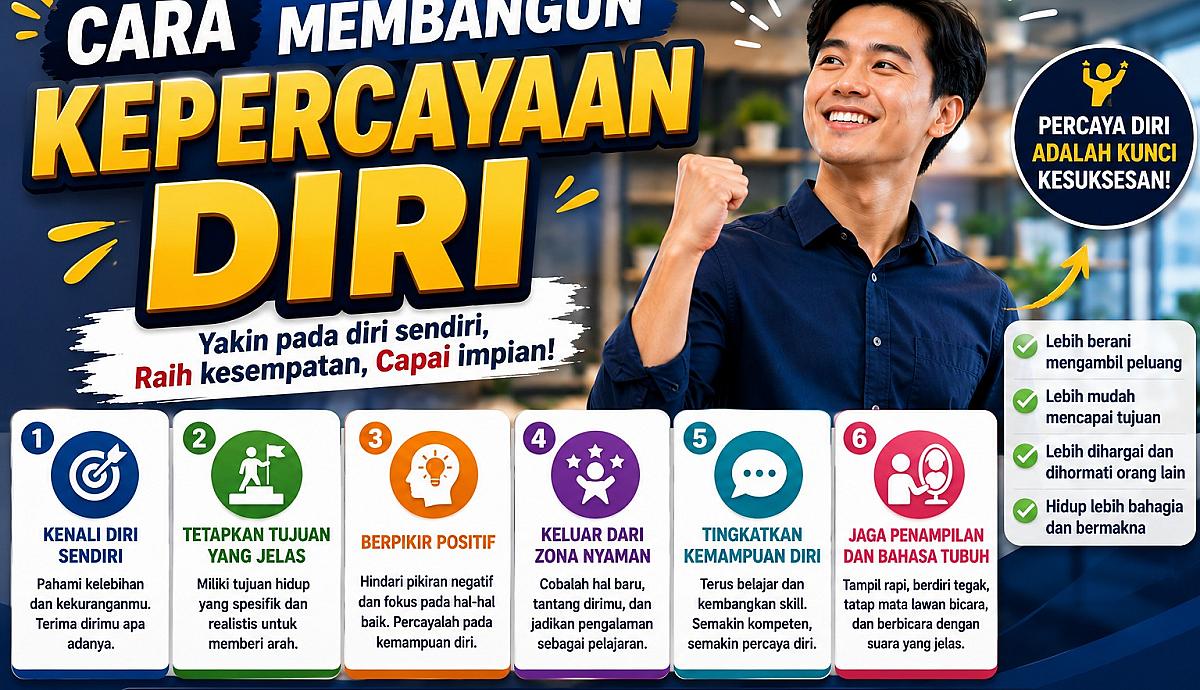 Cara Membangun Kepercayaan Diri