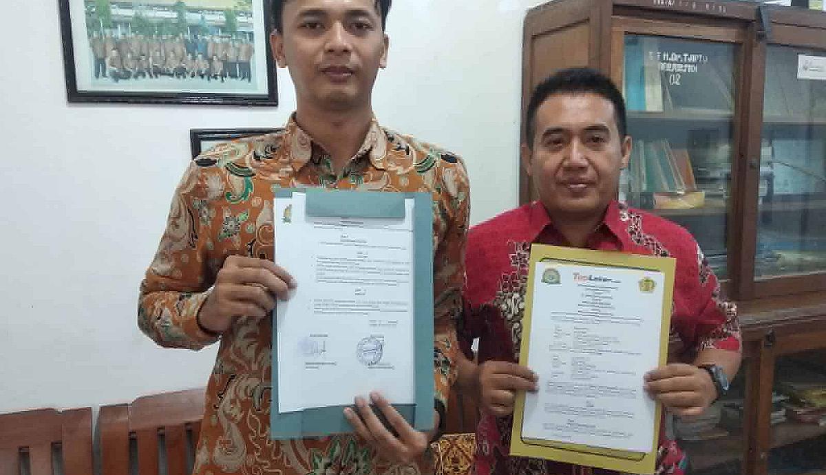 Penandatanganan MOU Kerjasama PT Bisnis Digital Ekonomi  dan SMK DR TJIPTO 