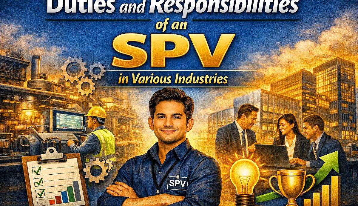 Duties and Responsibilities of an SPV in Various Industries