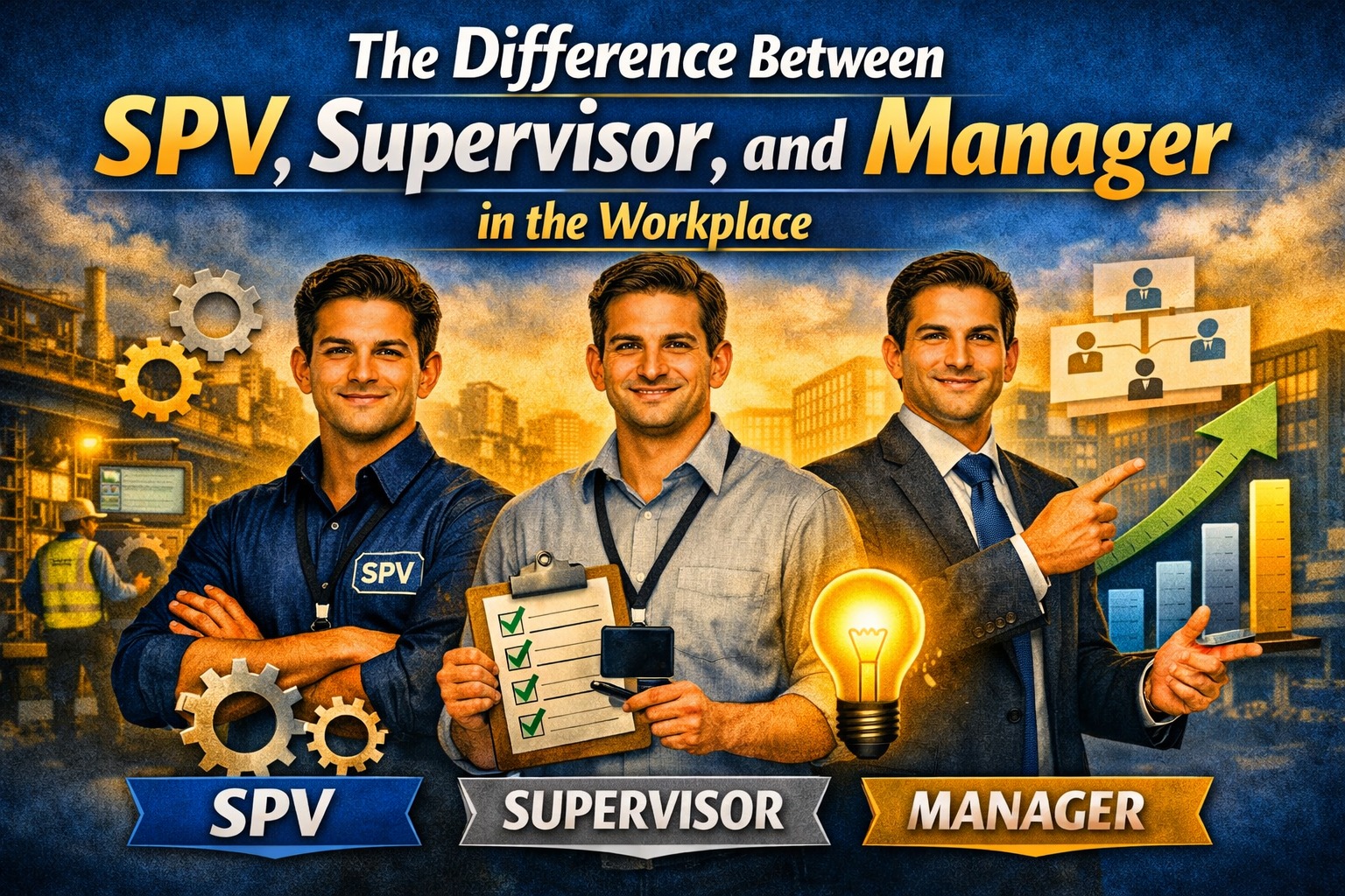 The Difference Between SPV, Supervisor, and Manager in the Workplace