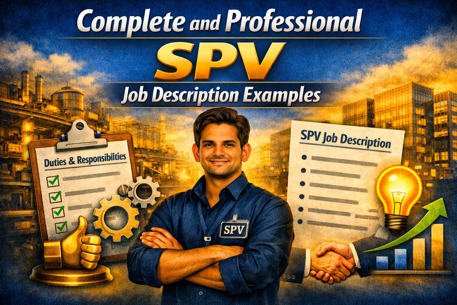 Complete and Professional SPV Job Description Examples