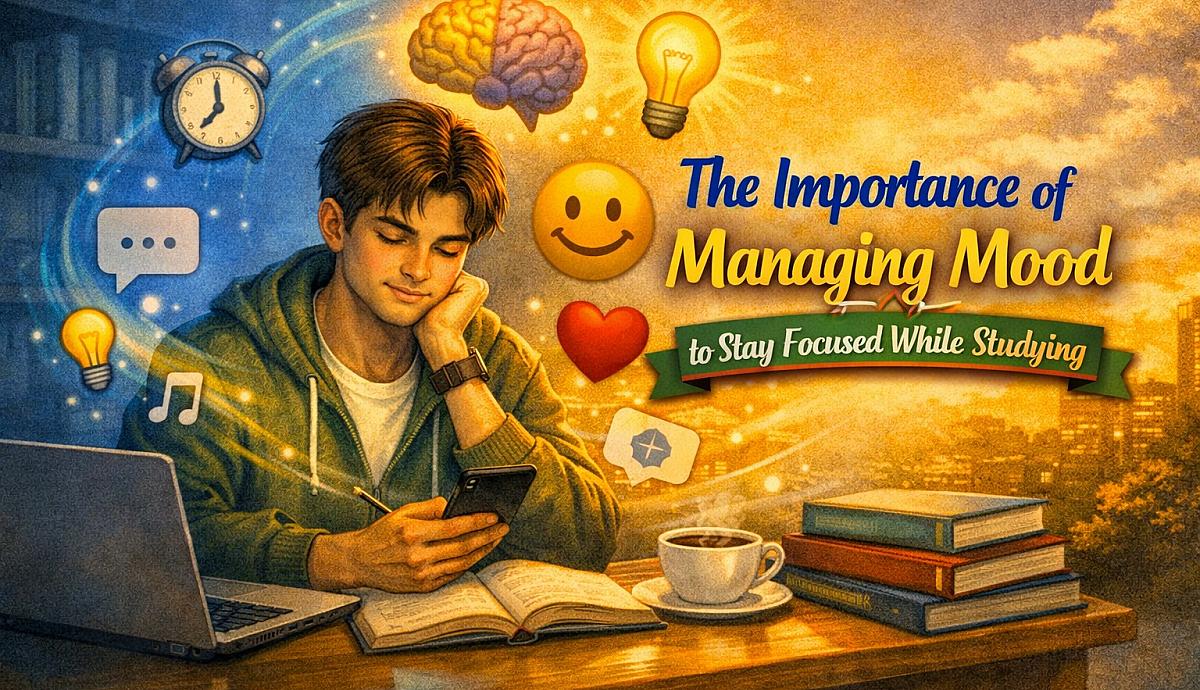 The Importance of Managing Mood to Stay Focused While Studying