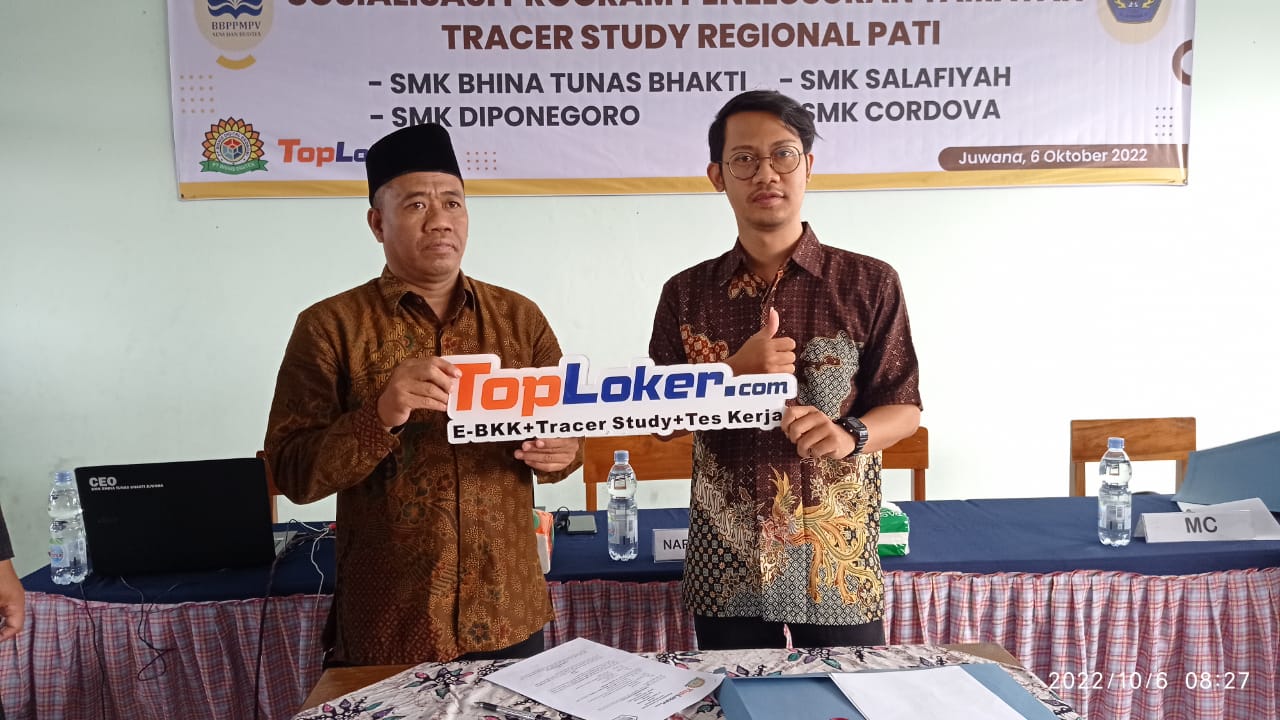 MoU TopLoker.com & SMK Diponegoro Juwana, Kerja Sama Penyaluran Informasi Loker Lulusan SMK