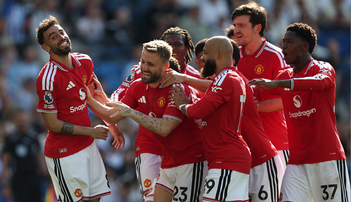 Brighton vs Man United Berakhir Telak 0-3, Bruno Fernandes Pecahkan Rekor Assist Premier League