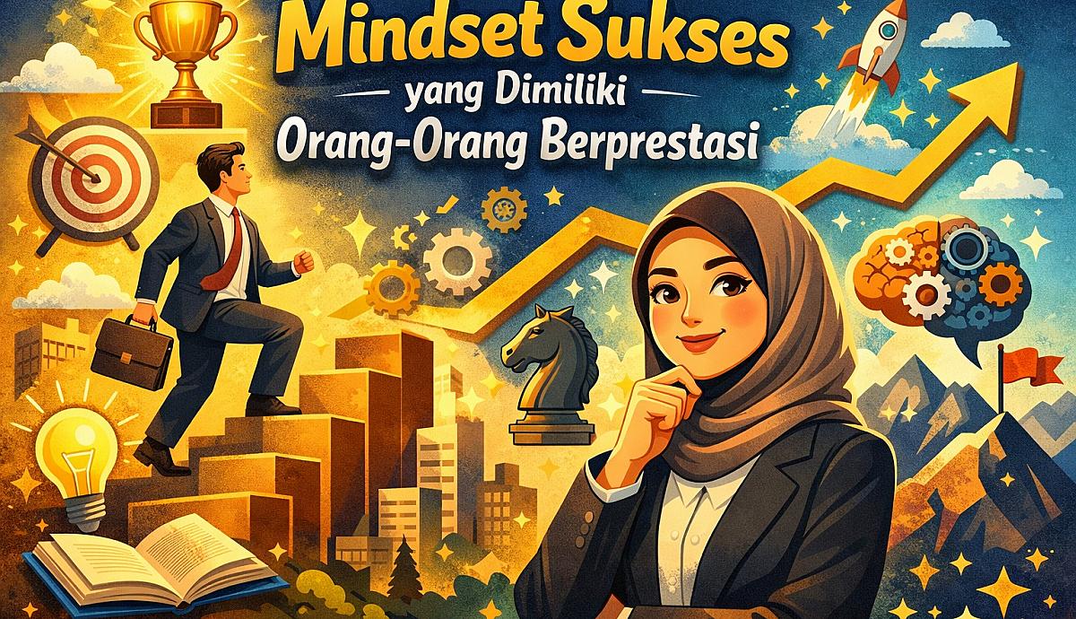 Mindset Sukses yang Dimiliki Orang-Orang Berprestasi