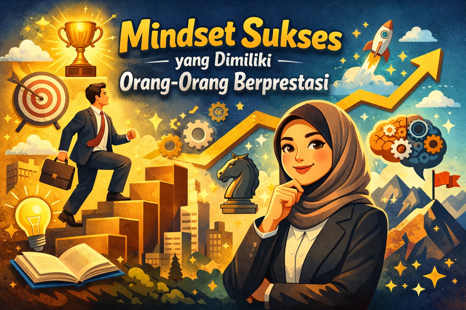Mindset Sukses yang Dimiliki Orang-Orang Berprestasi