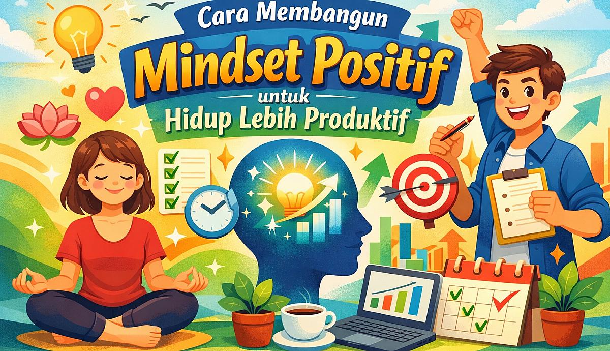 Cara Membangun Mindset Positif untuk Hidup Lebih Produktif