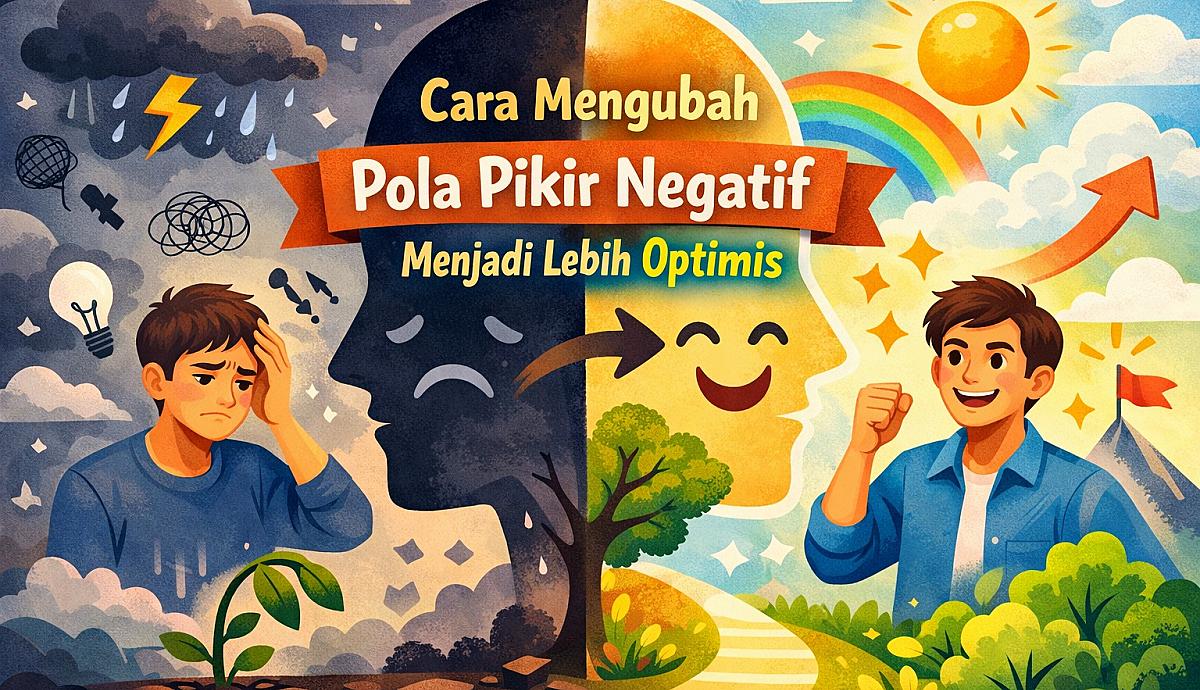 Cara Mengubah Pola Pikir Negatif Menjadi Lebih Optimis