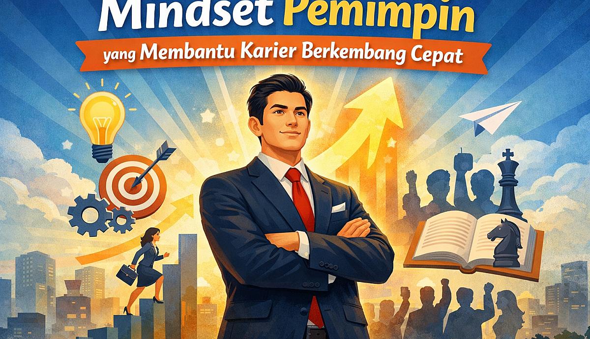 Mindset Pemimpin yang Membantu Karier Berkembang Cepat