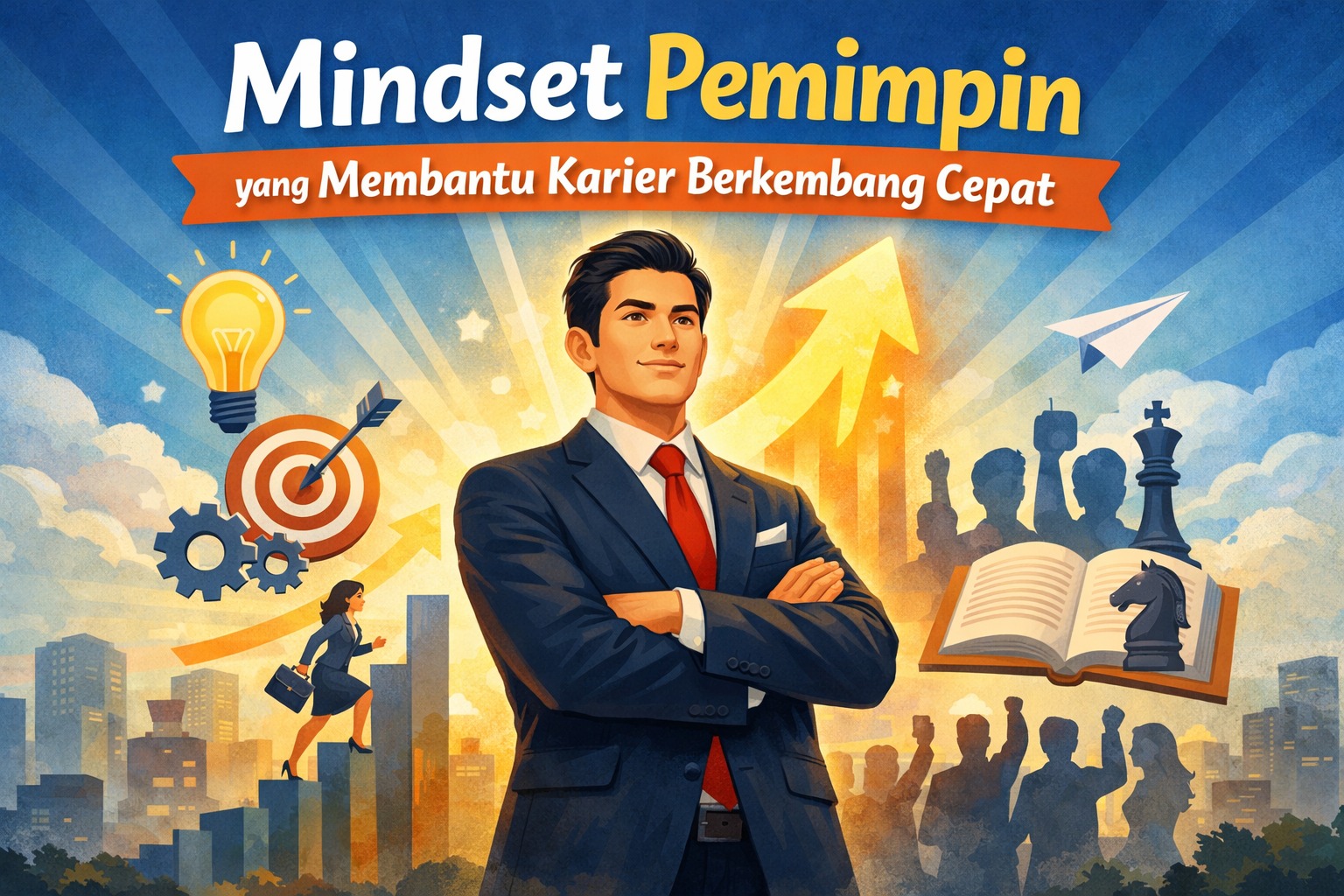 Mindset Pemimpin yang Membantu Karier Berkembang Cepat