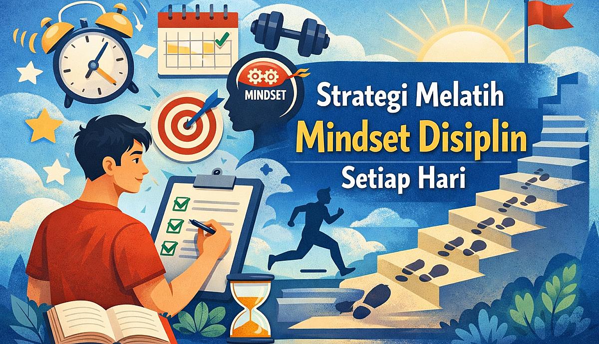 Strategi Melatih Mindset Disiplin Setiap Hari