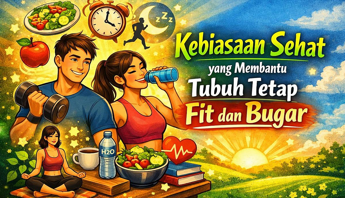 Kebiasaan Sehat yang Membantu Tubuh Tetap Fit dan Bugar
