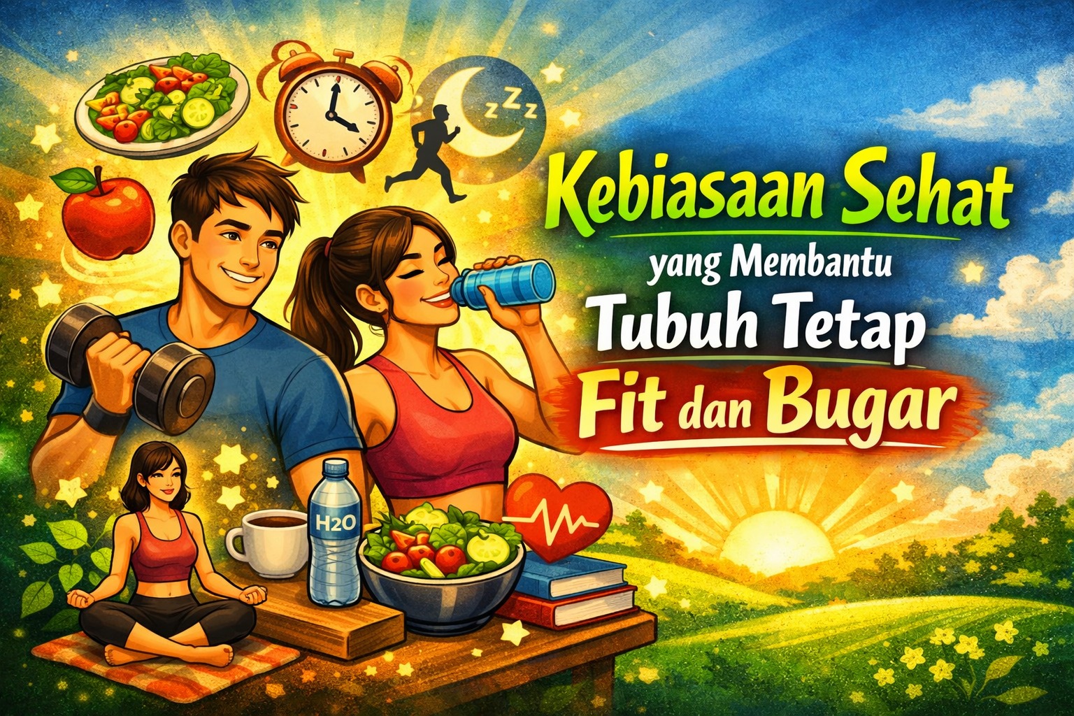 Kebiasaan Sehat yang Membantu Tubuh Tetap Fit dan Bugar