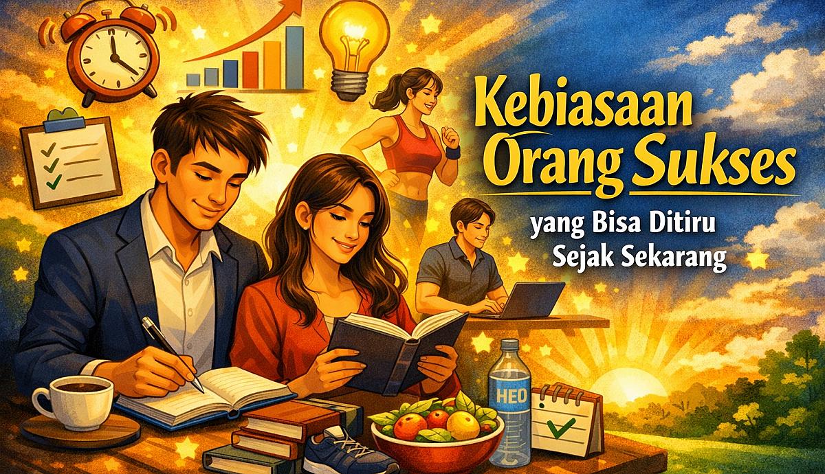 Kebiasaan Orang Sukses yang Bisa Ditiru Sejak Sekarang